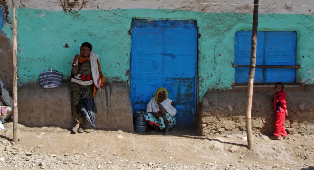 A family in Ethiopia. Photo by Carsten ten Brink, courtesy of Flickr Creative Commons. 