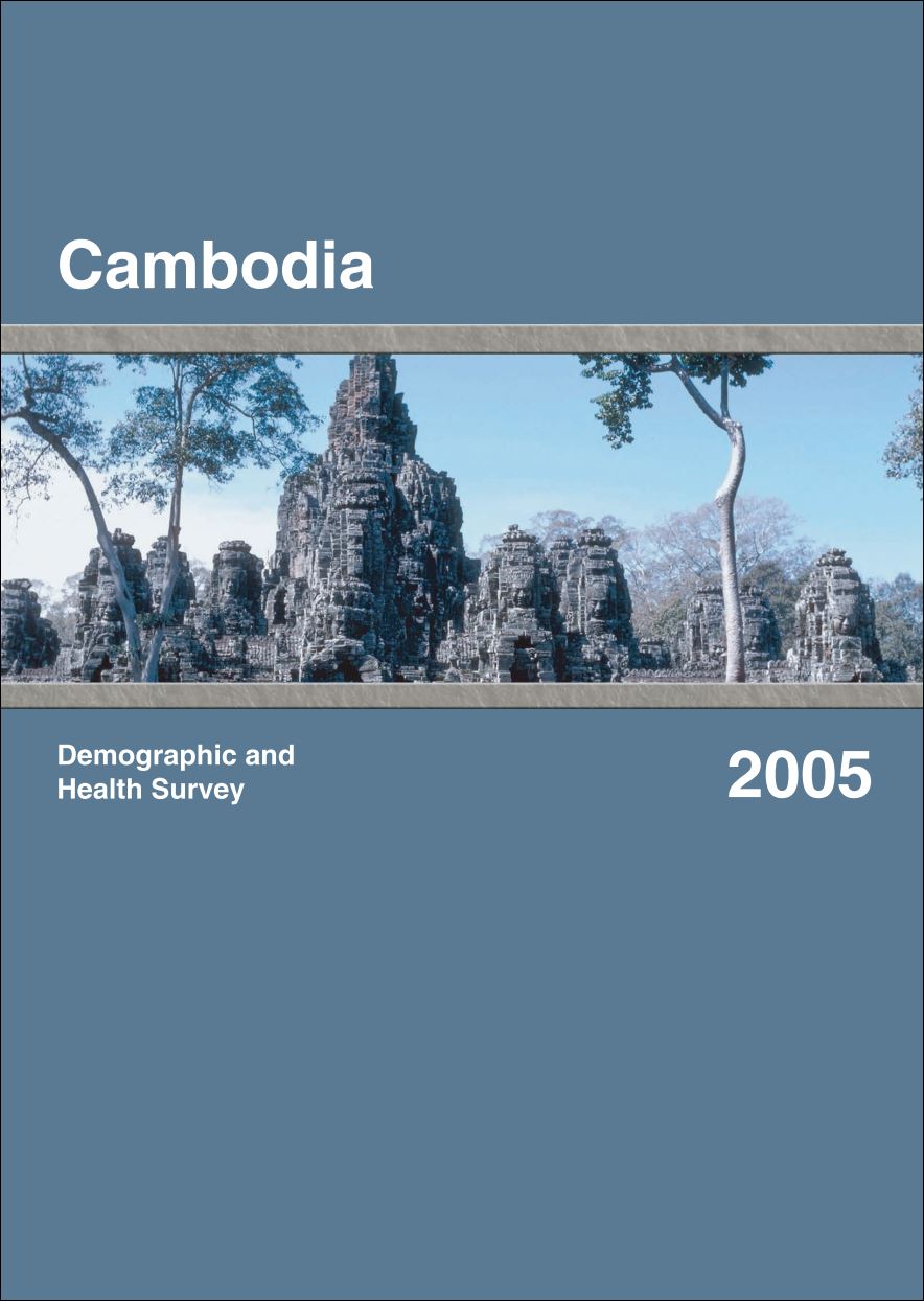 Cambodia Demographic and Health Survey 2005
