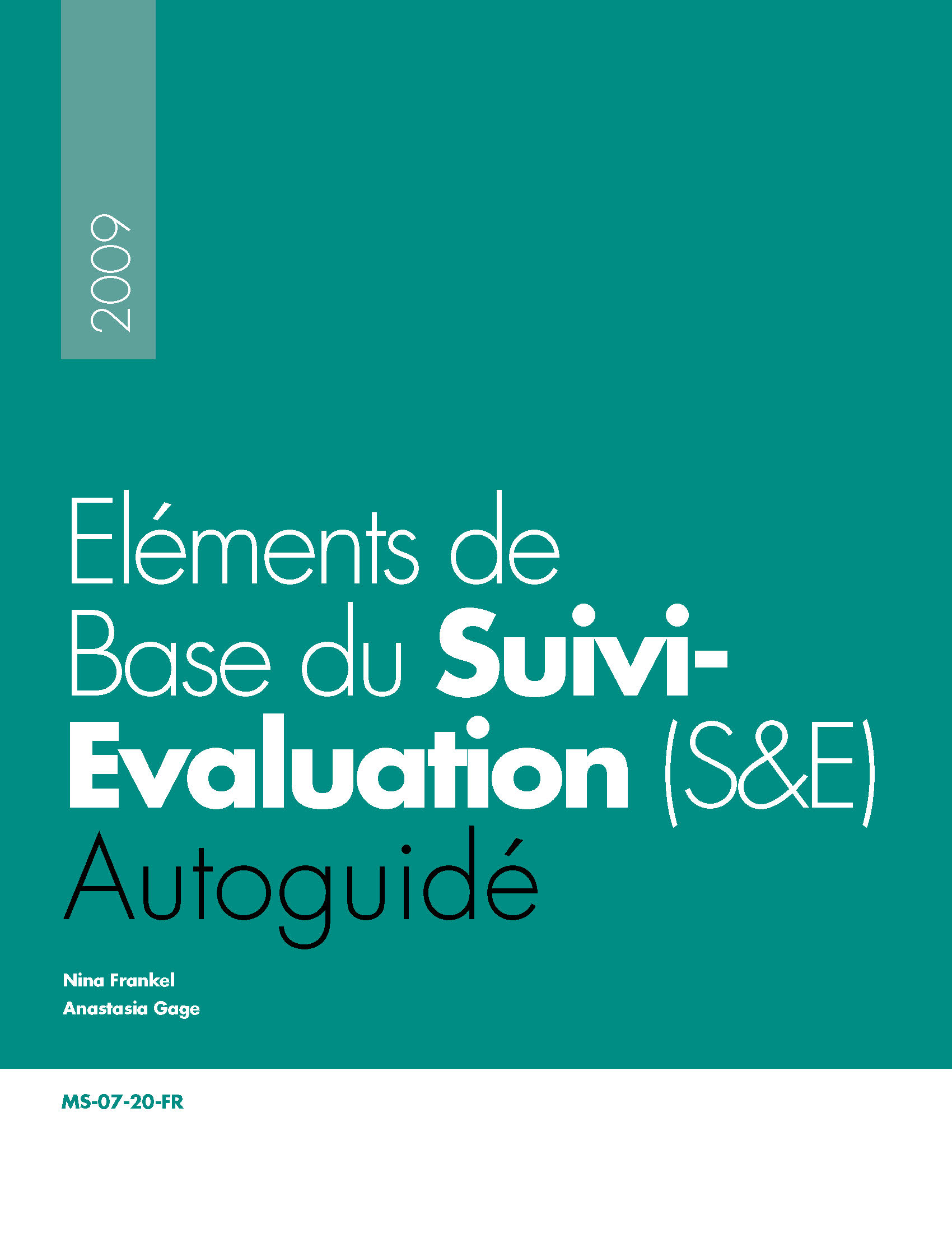 Elments de base de S&E, Mini-Cours Autoguid