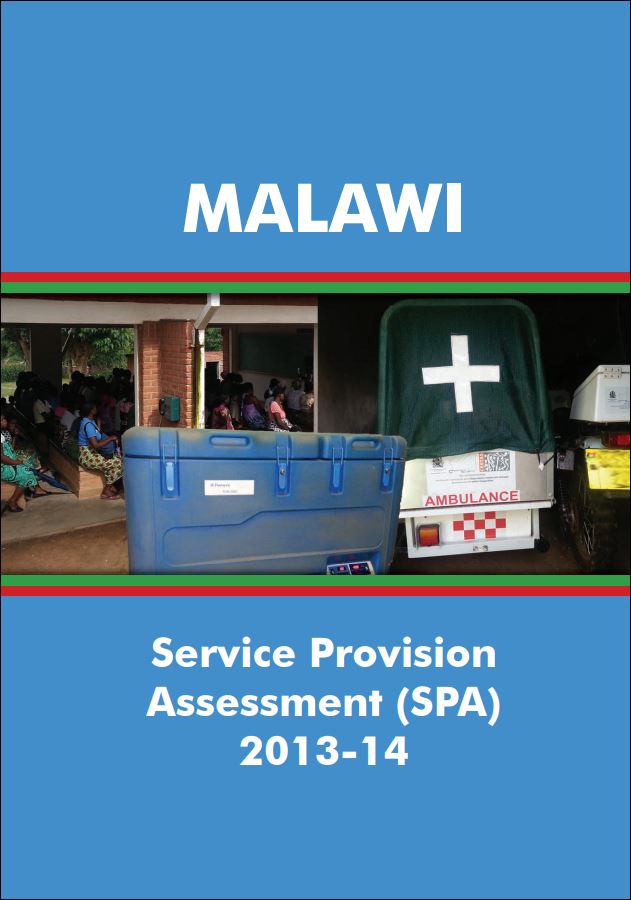 Malawi Service Provision Assessment (SPA), 2013-14 – Final Report