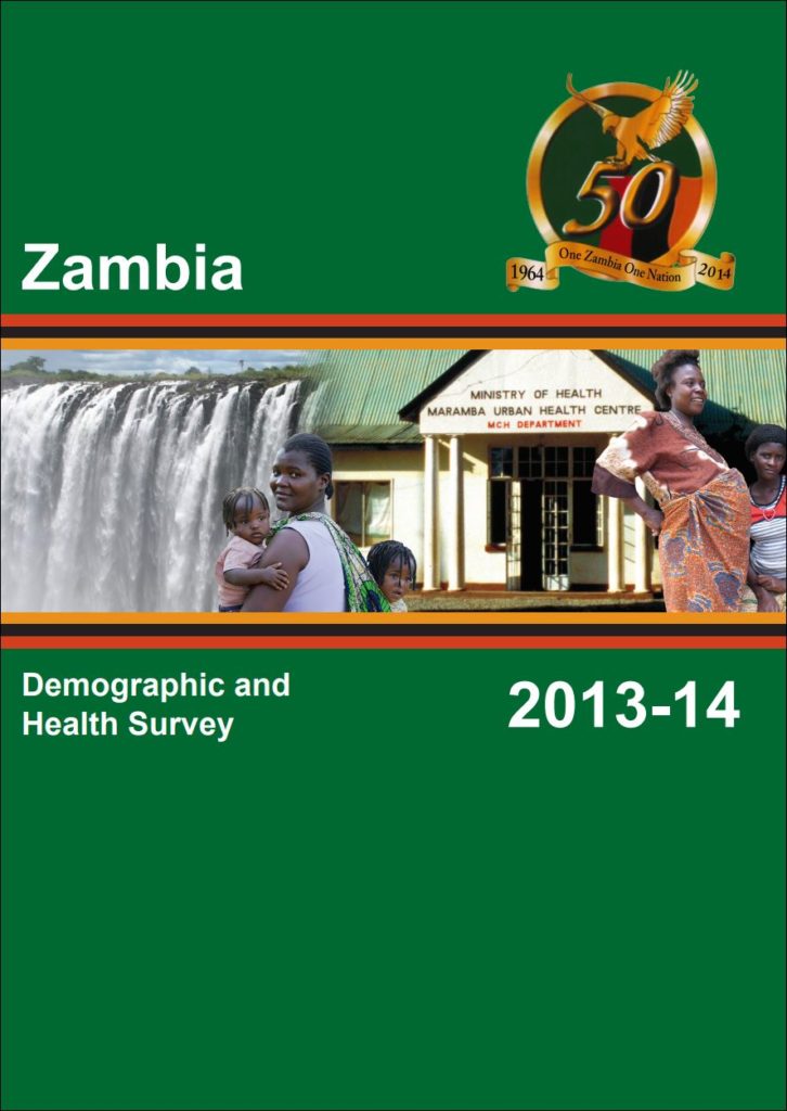 Zambia Demographic and Health Survey 2013-14 – TB DIAH