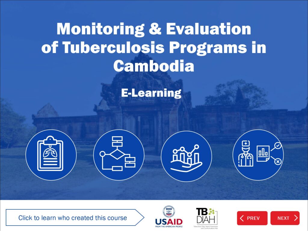 Monitoring & Evaluation of Tuberculosis Programs in Cambodia