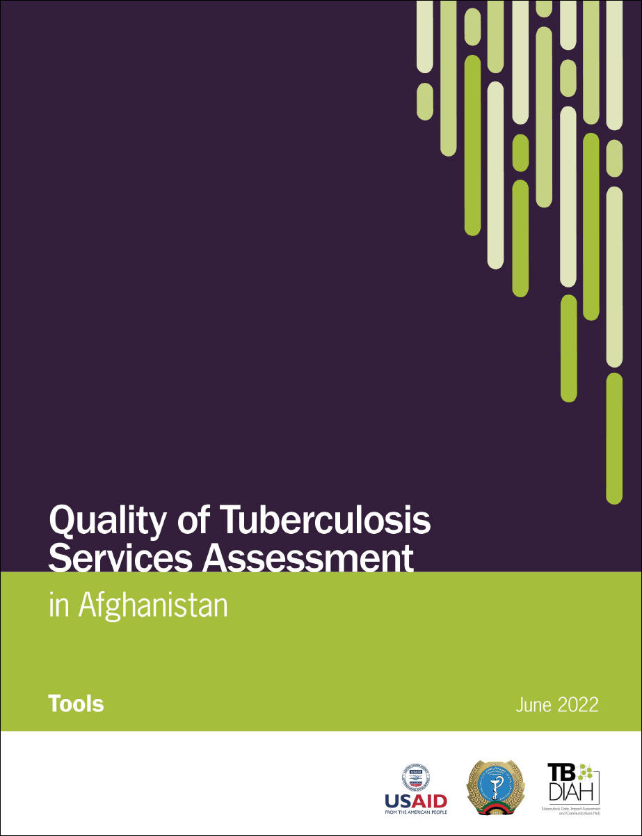 Quality of Tuberculosis Services Assessment in Afghanistan: Tools