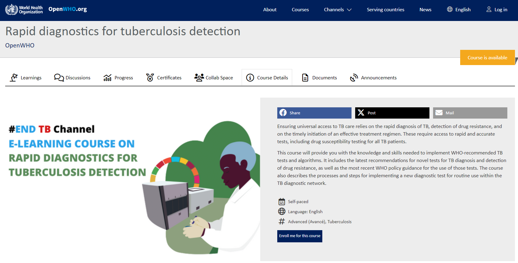 Rapid diagnostics for tuberculosis detection